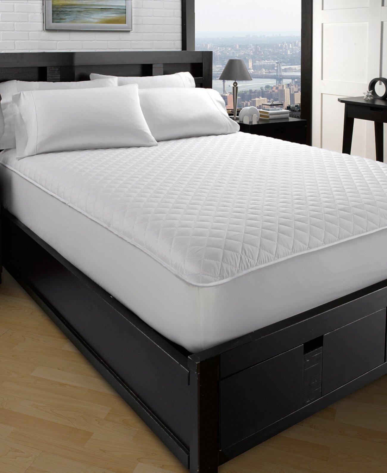 Classic Quilted Mattress Protector - Queen Ella Jayne