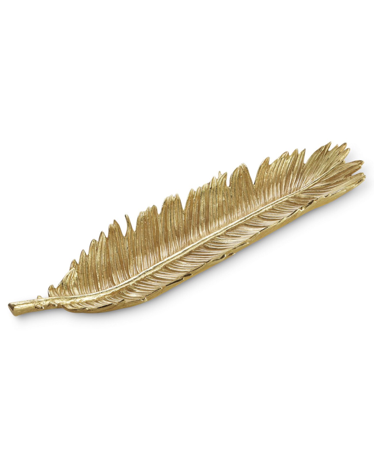 Золотая тарелка для хлеба с саговой пальмой MICHAEL ARAM