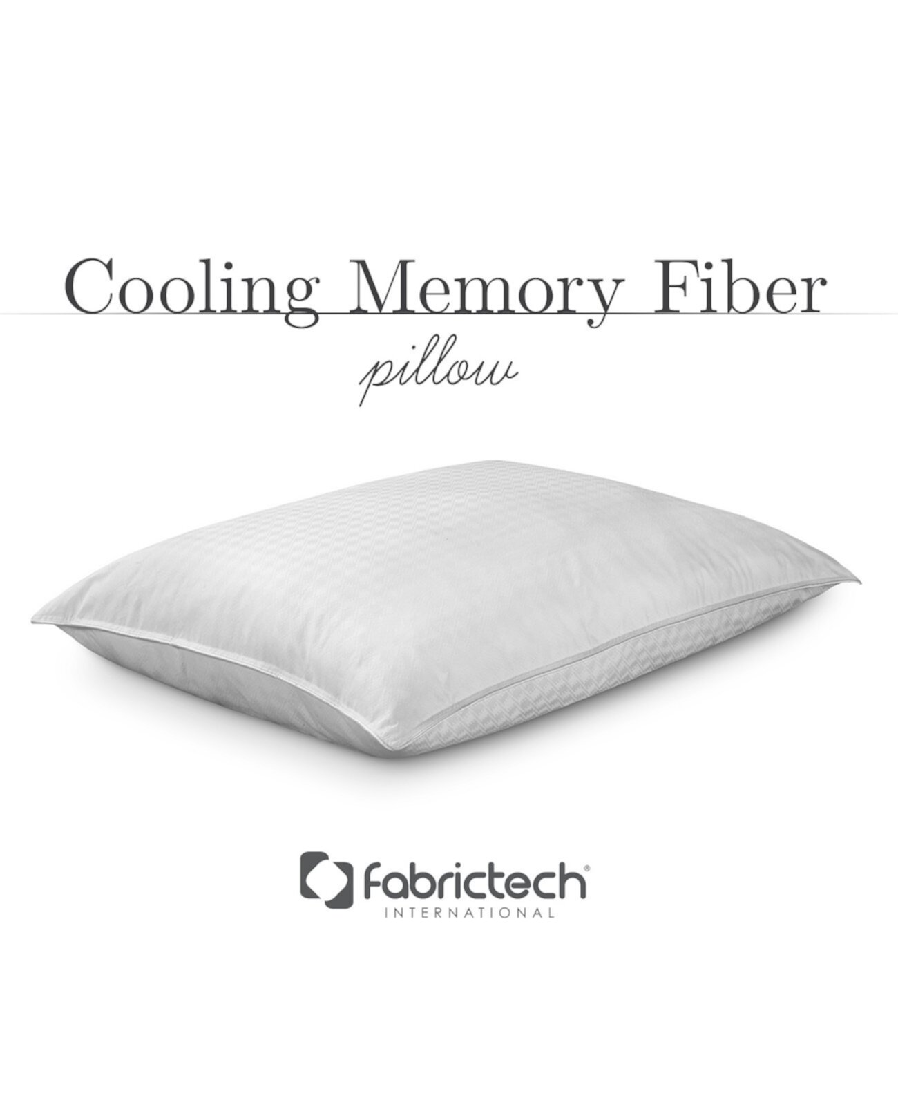 Подушка из волокна с эффектом памяти Fabric Tech Cooling Memory FabricTech