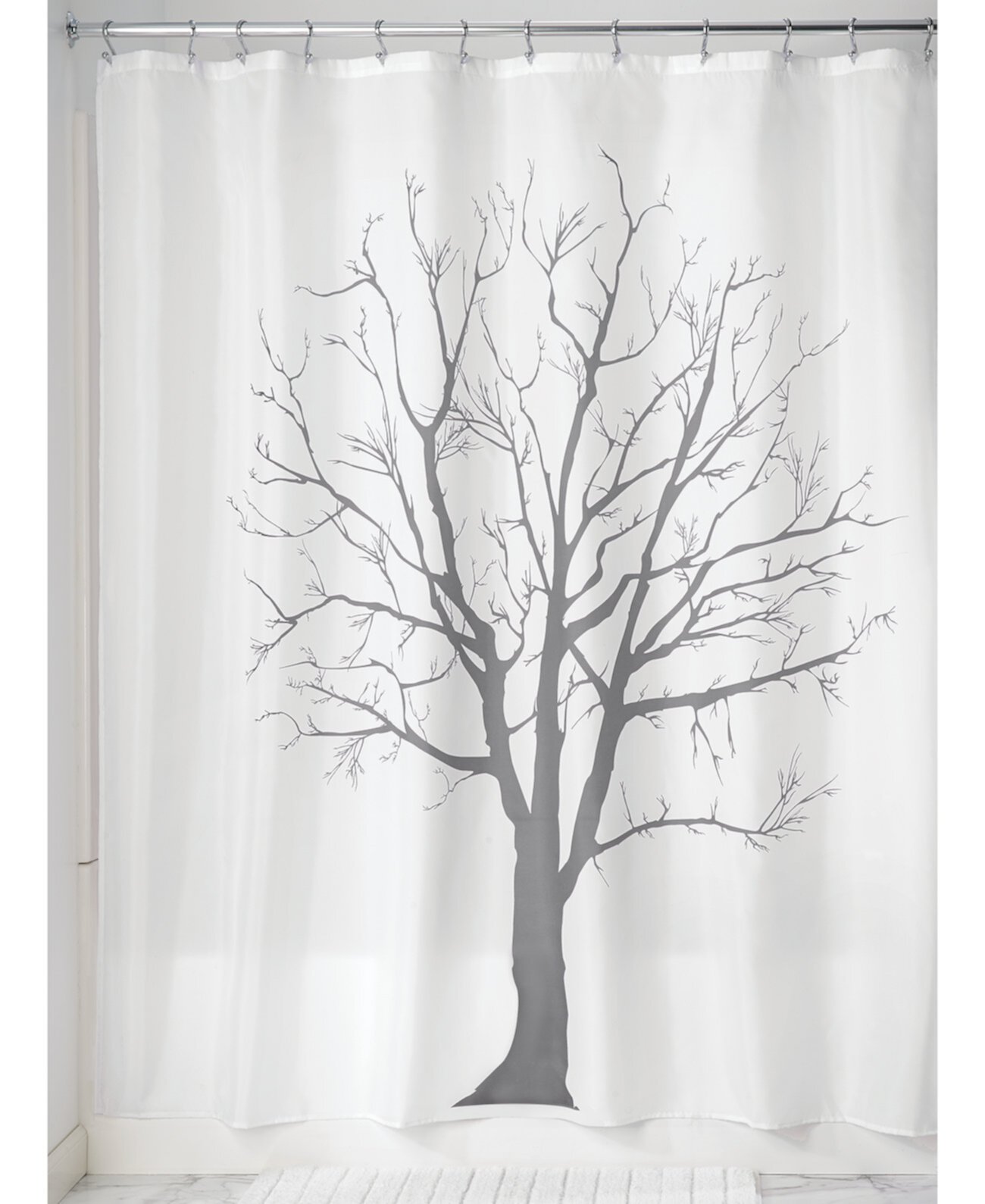 Занавеска для душа 72 x 72 дюйма с ботаническим деревом Interdesign
