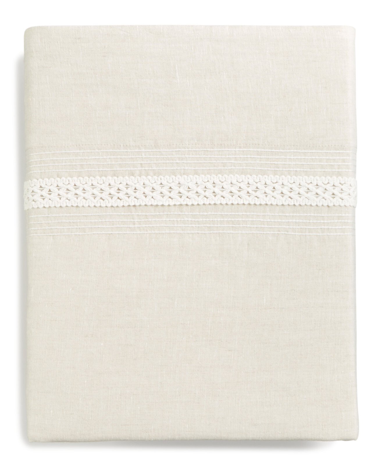 Madison Hemstitch Queen Flat Sheet, Created for Macy's Hotel Collection