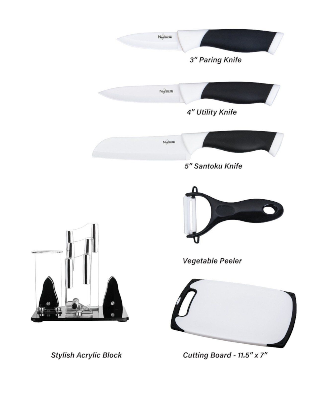 Керамическая доска для ножей New England Cutlery