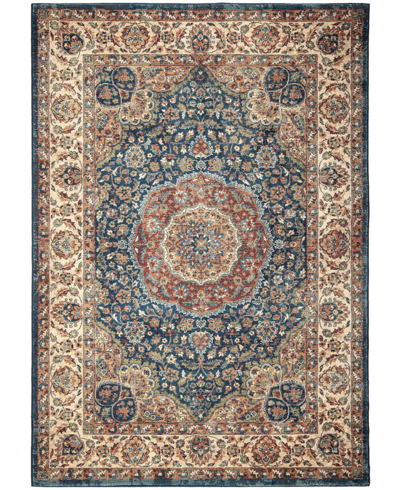 Alexandria Rochester Navy 5'1" x 7'6" Area Rug Orian Rugs