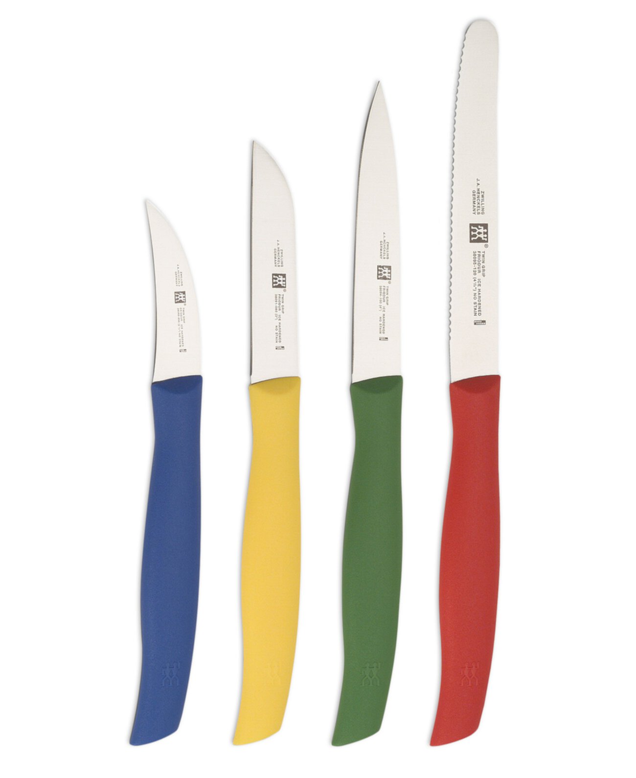 Набор цветных ножей для очистки овощей Zwilling TWIN® Grip Zwilling