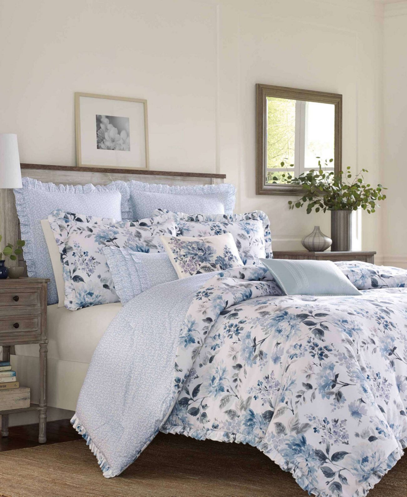 Chloe Cottage Blue Comforter Set, Twin Macy's