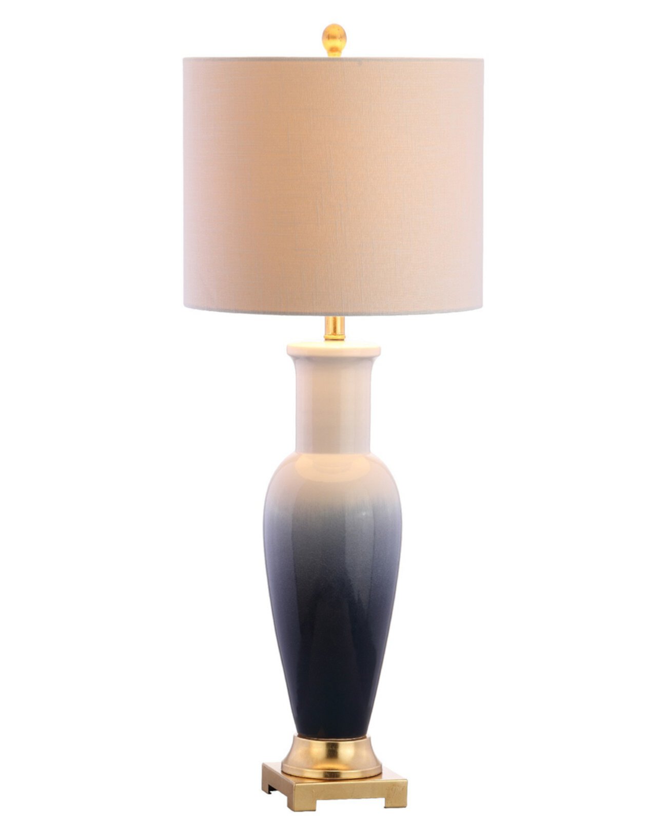 Керамическая светодиодная настольная лампа Dip Dye JONATHAN Y