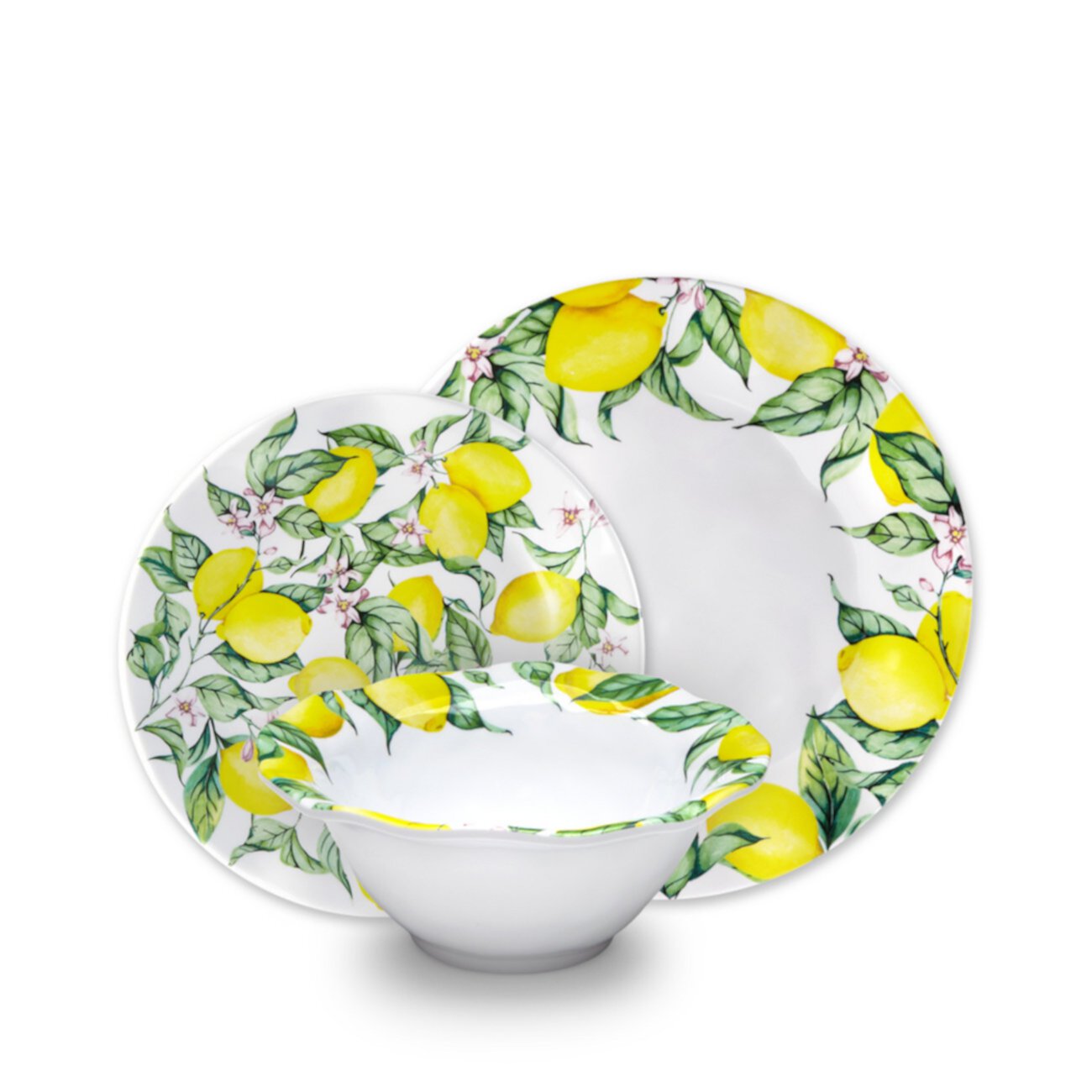 Набор Limonata Melamine 12pc Q Squared