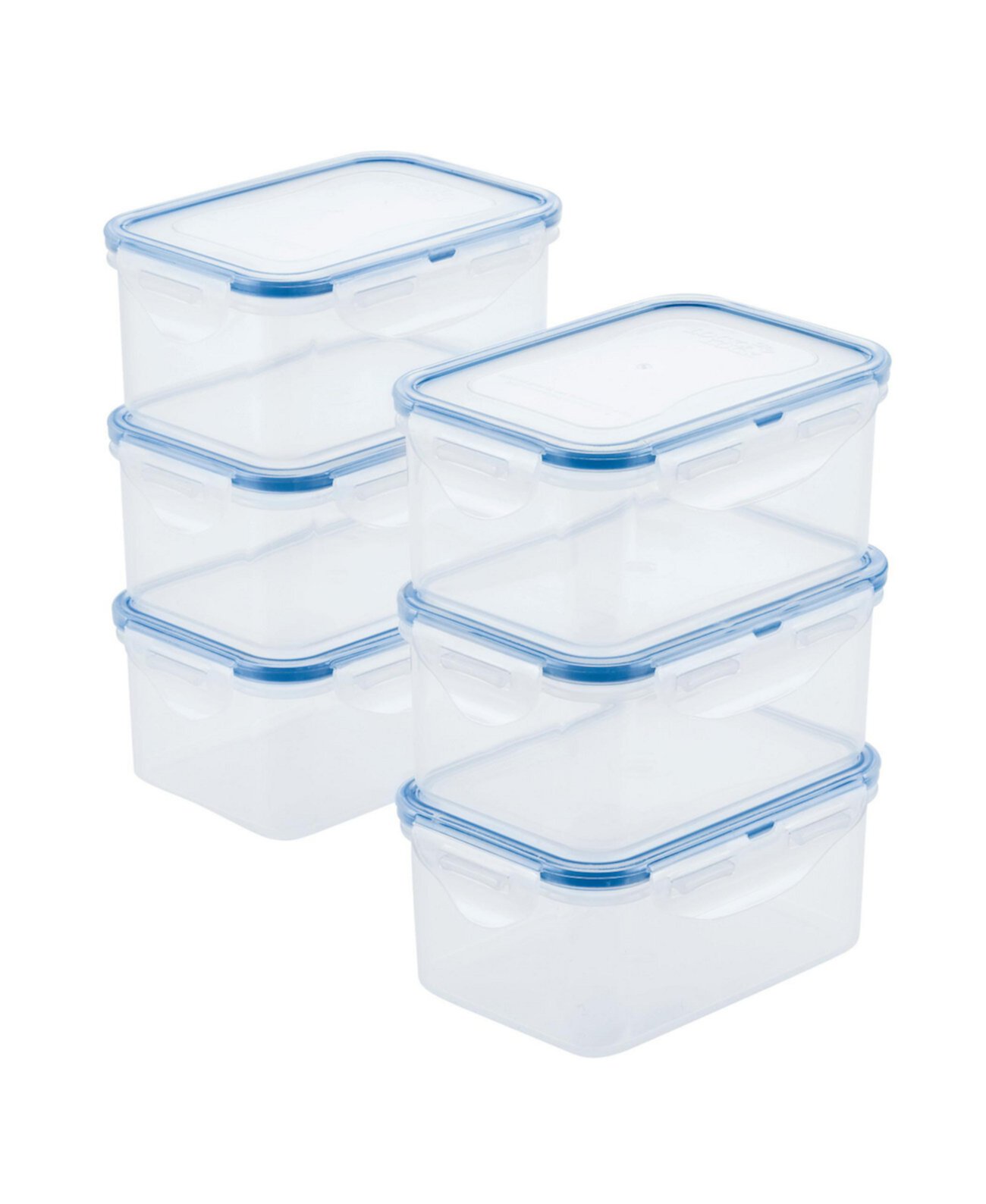 Easy essentials. Food Lock Container my choice7 PCS. Чёрный сет контейнер 4 порций PNG.