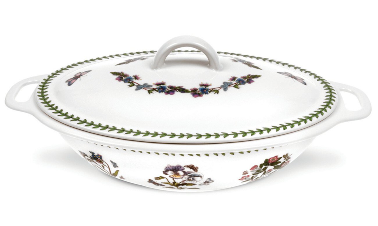 Botanic Garden Oval Covered Casserole Portmeirion