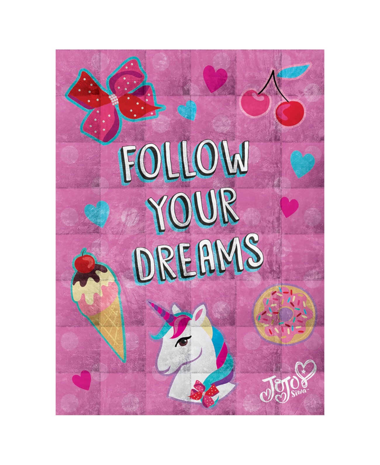 Утяжеленное одеяло Follow Your Dreams 5 фунтов JOJO SIWA
