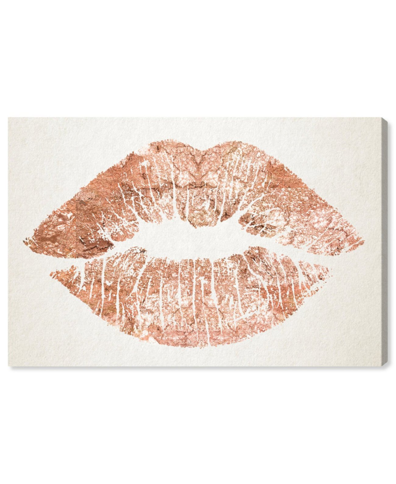 Картина на медном холсте Solid Kiss, 24 x 16 дюймов Oliver Gal