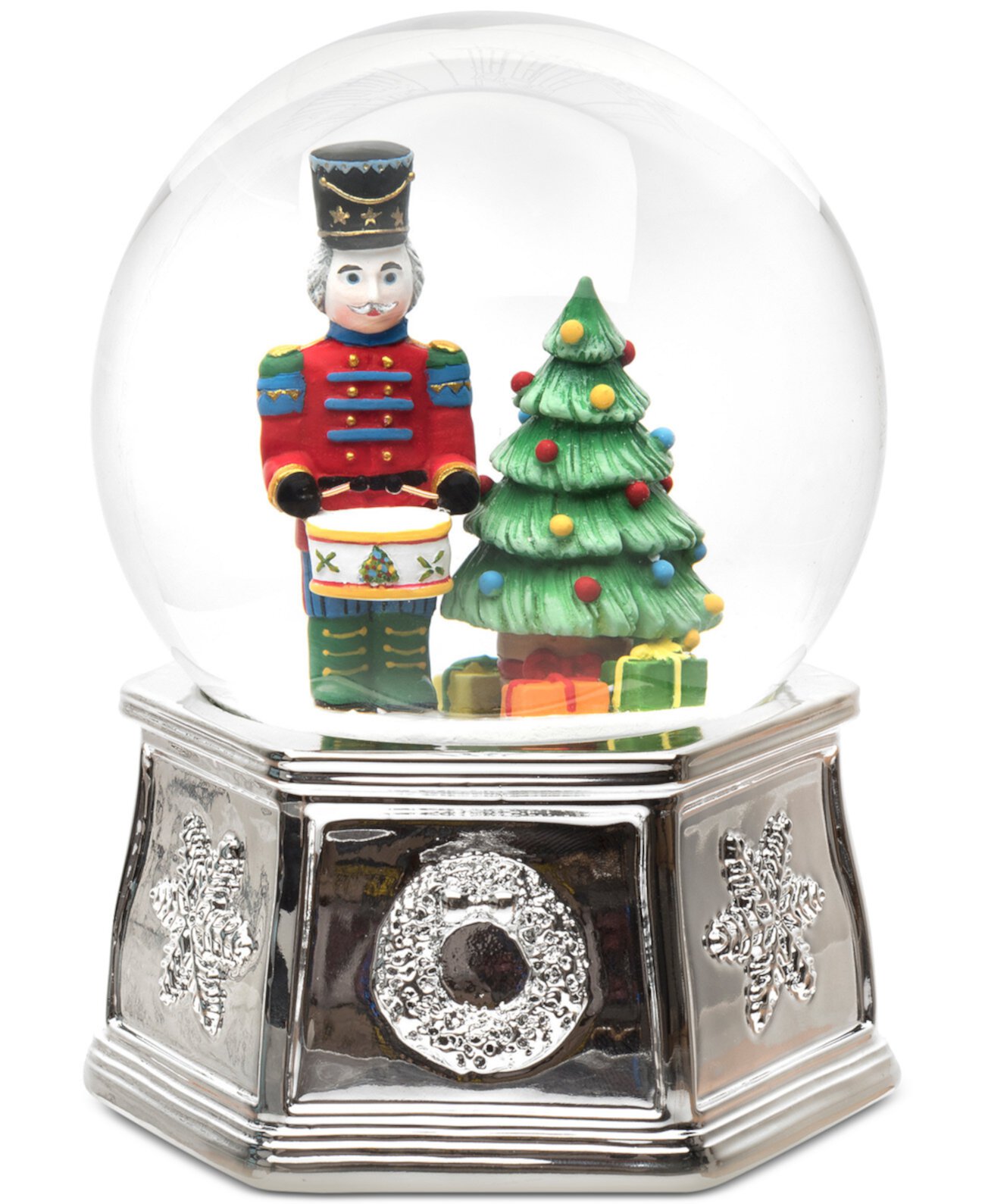 Christmas Tree Nutcracker Snow Globe, Created for Macy's Spode