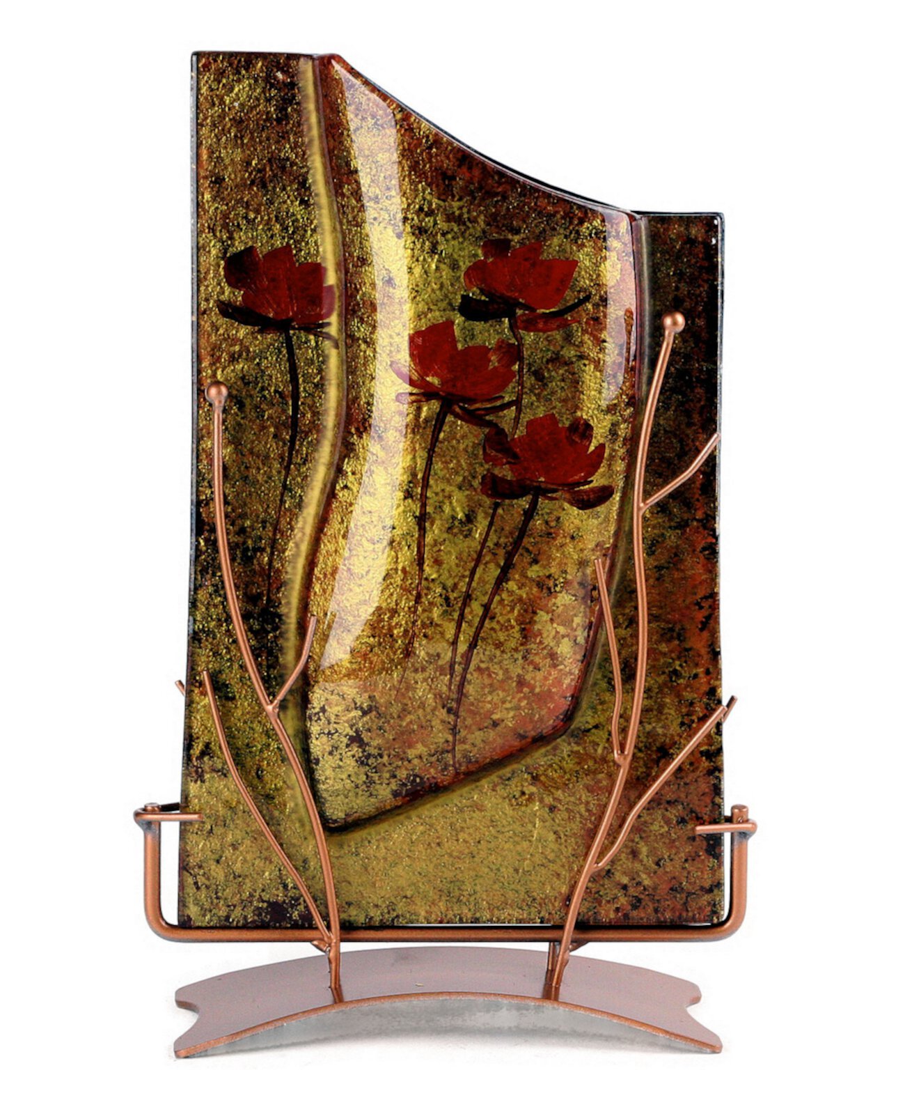 14 "x 8" прямоугольная ваза Jasmine Art Glass