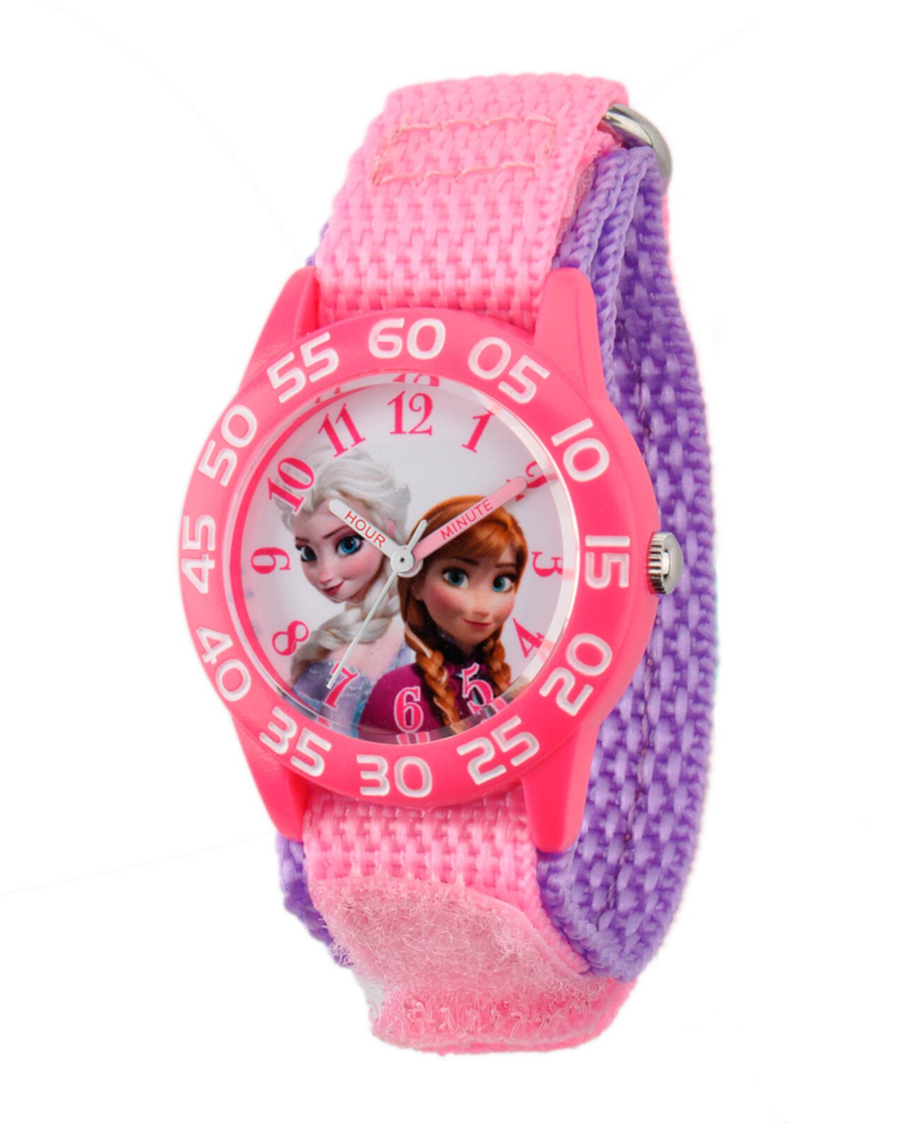 Детские часы ewatchfactory Disney Frozen Эльза и Анна, розовые пластиковые Ewatchfactory