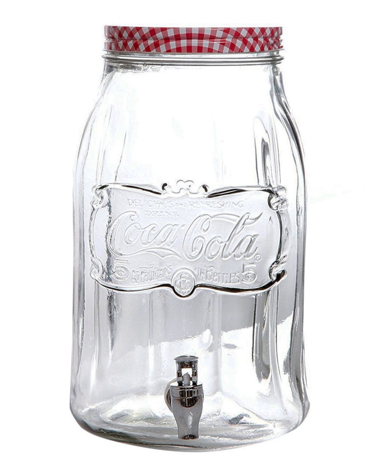 Диспенсер для напитков Mason на 2 галлона Coca-Cola Country Classic Laurie Gates