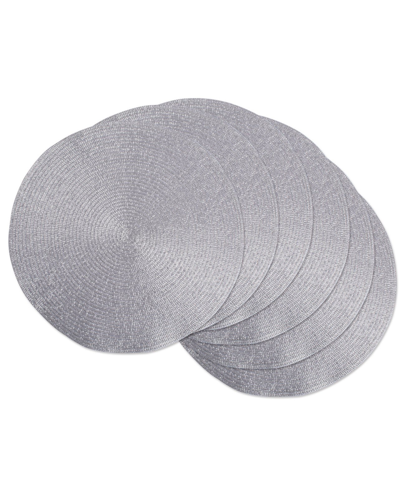 Металлические круглые тканые салфетки, набор из 6 шт. Design Imports