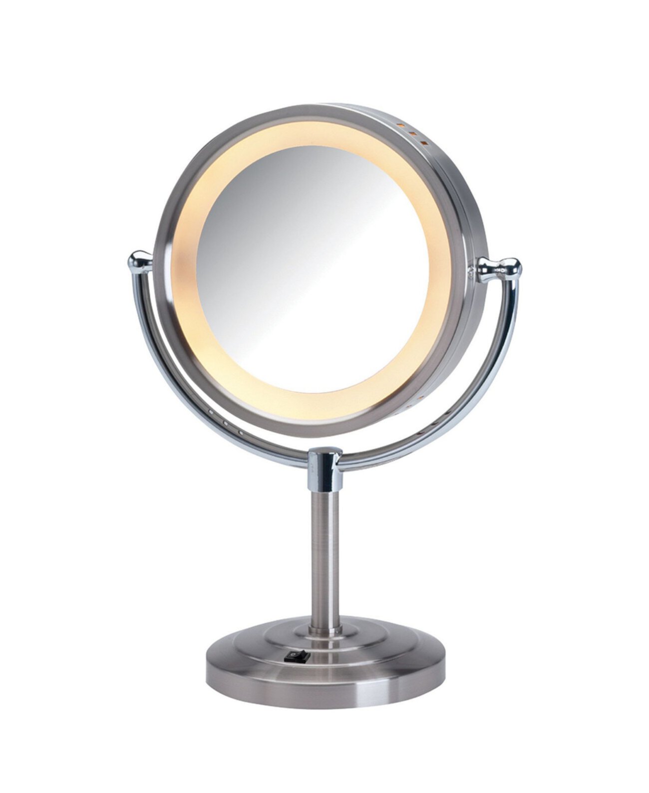 HL745NC 8,5-дюймовое настольное двухстороннее косметическое зеркало с гало-подсветкой Jerdon