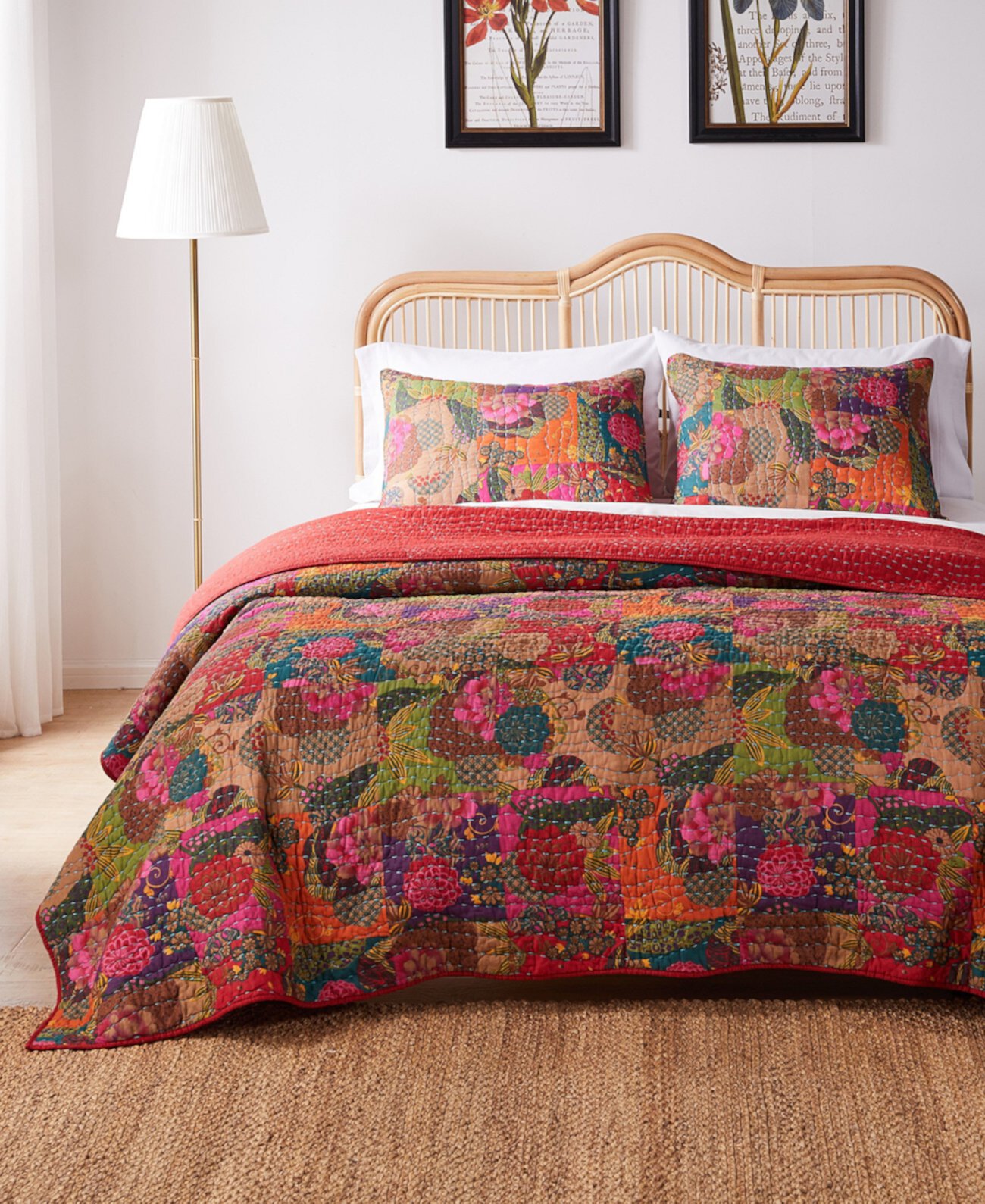 Комплект одеяла с драгоценными камнями, двухкомпонентный двойной Greenland Home Fashions