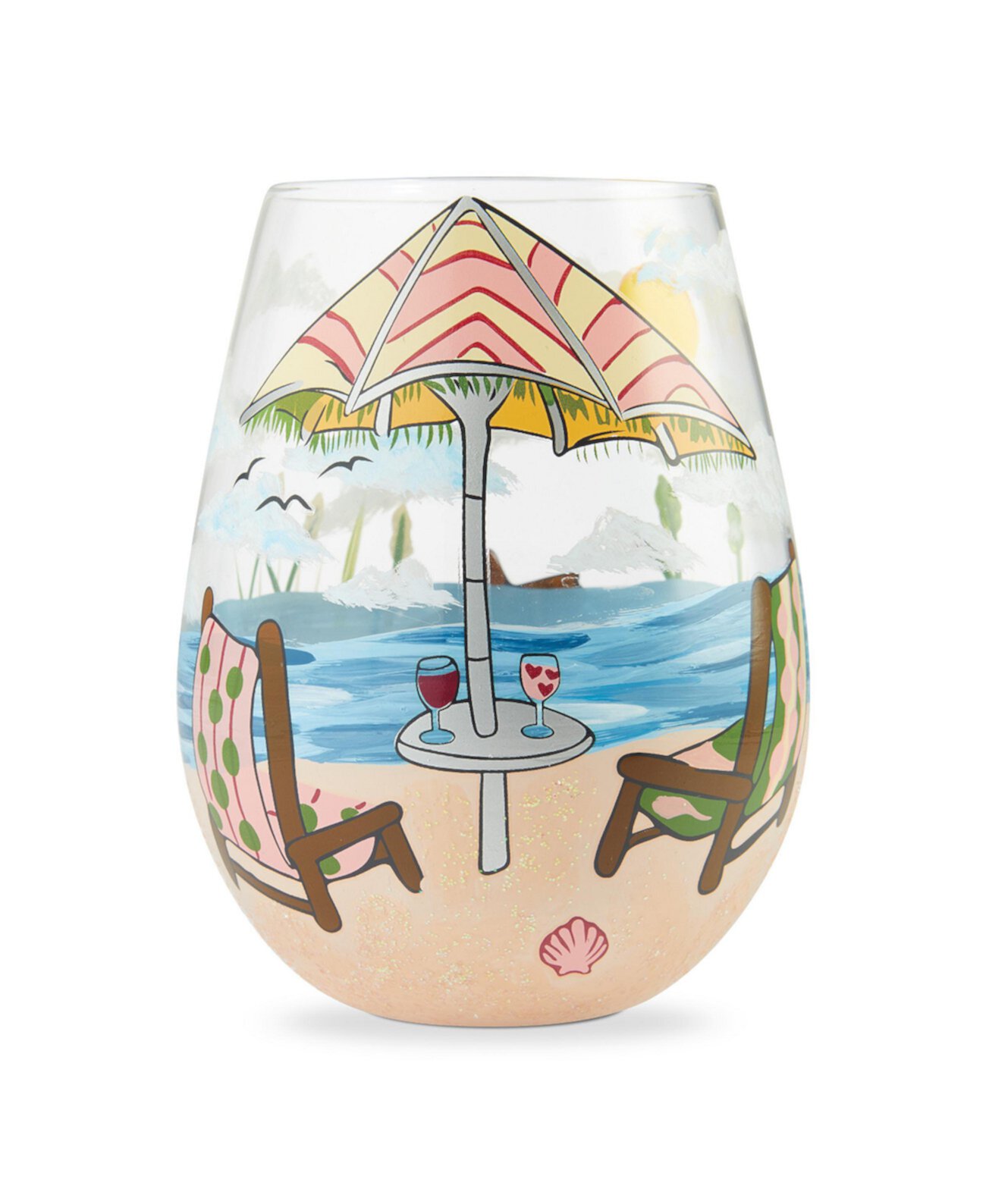 LOLITA Beach Please Stemless Бокал для вина Enesco