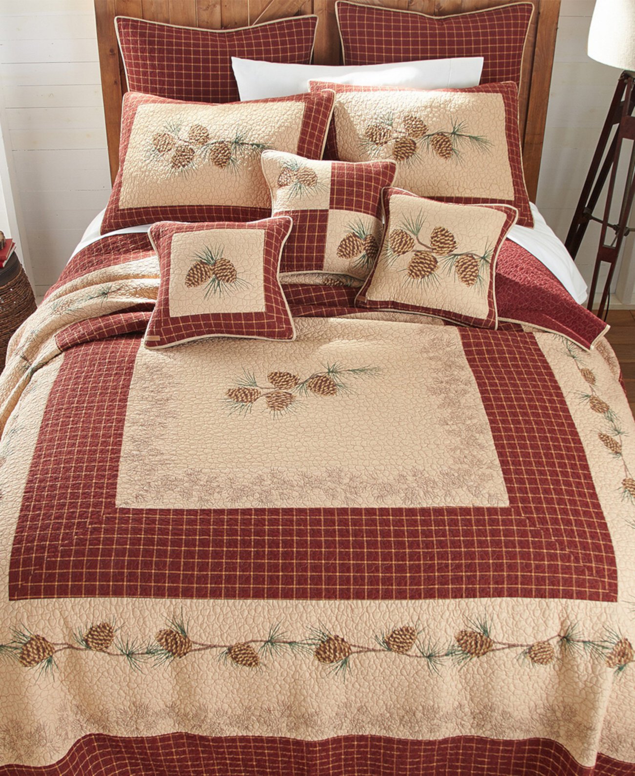 Коллекция хлопковых одеял Pine Lodge, аксессуары American Heritage Textiles
