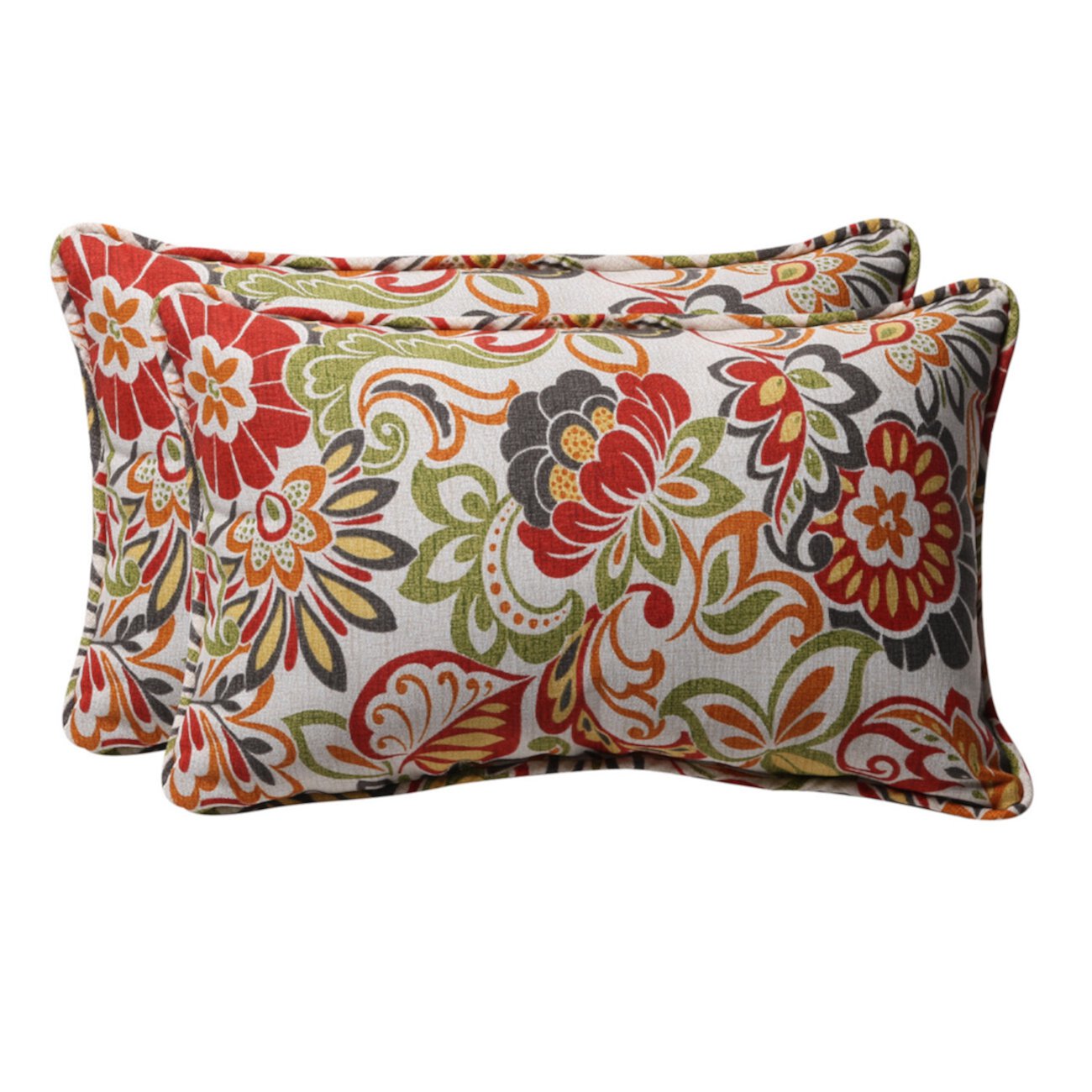 Декоративные подушки Zoe Citrus, комплект из 2 штук, полиэстер, 47x29x13 см Pillow Perfect