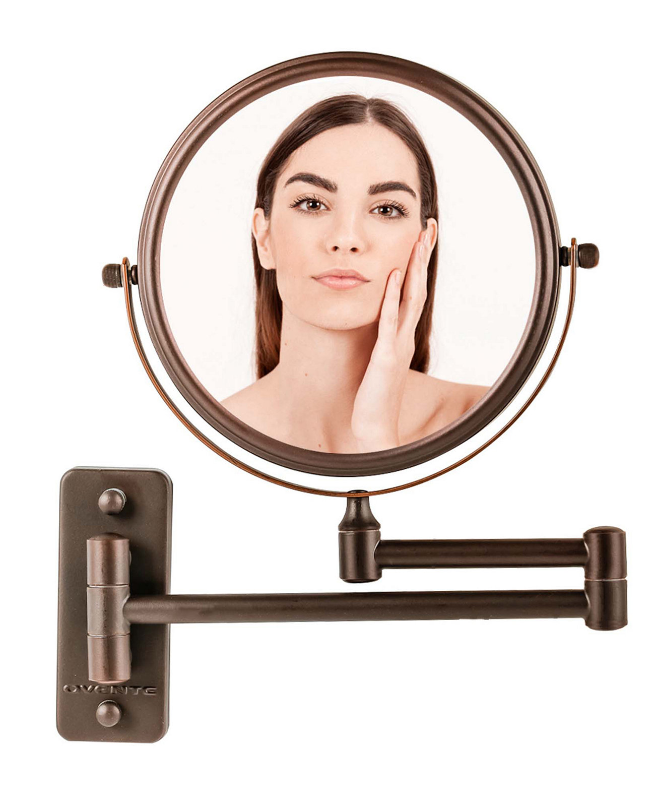 Wall Mounted Vanity Makeup Mirror Ovente