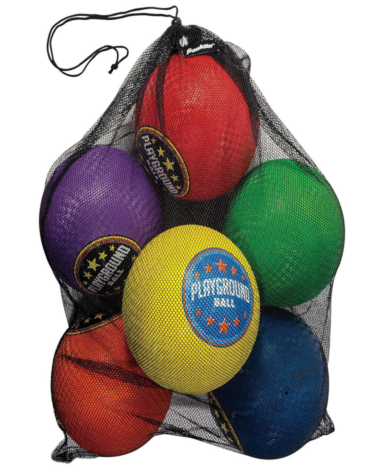 6 мячей для игровой площадки в упаковке Franklin Sports