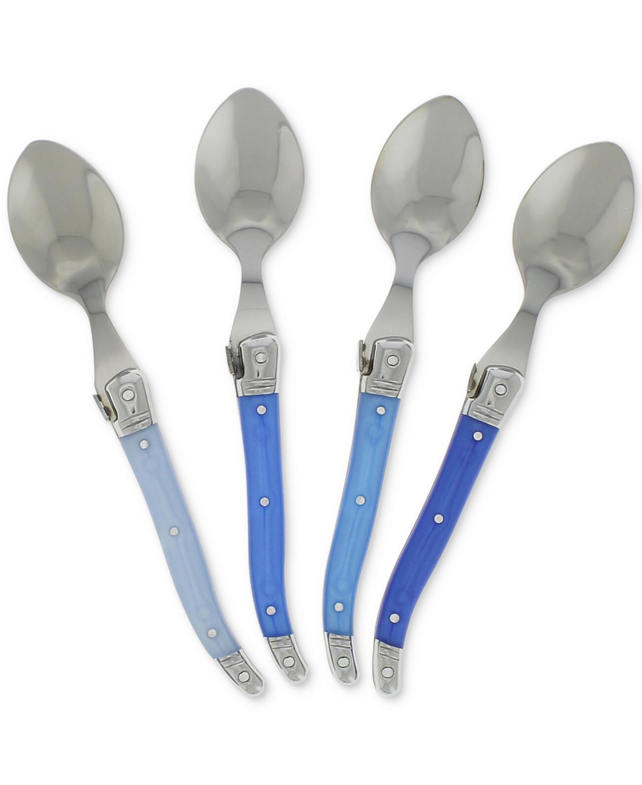 Laguiole Shades of Blue Coffee Spoons, набор из 4 шт. French Home