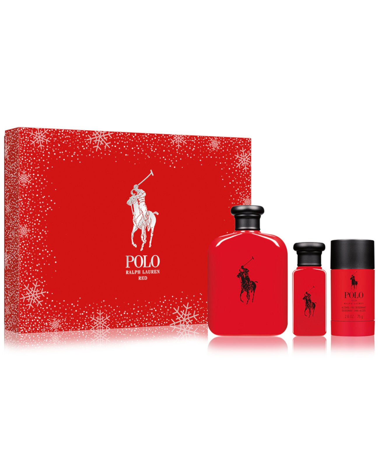 Men's 3-Pc. Polo Red Eau de Toilette Gift Set Ralph Lauren