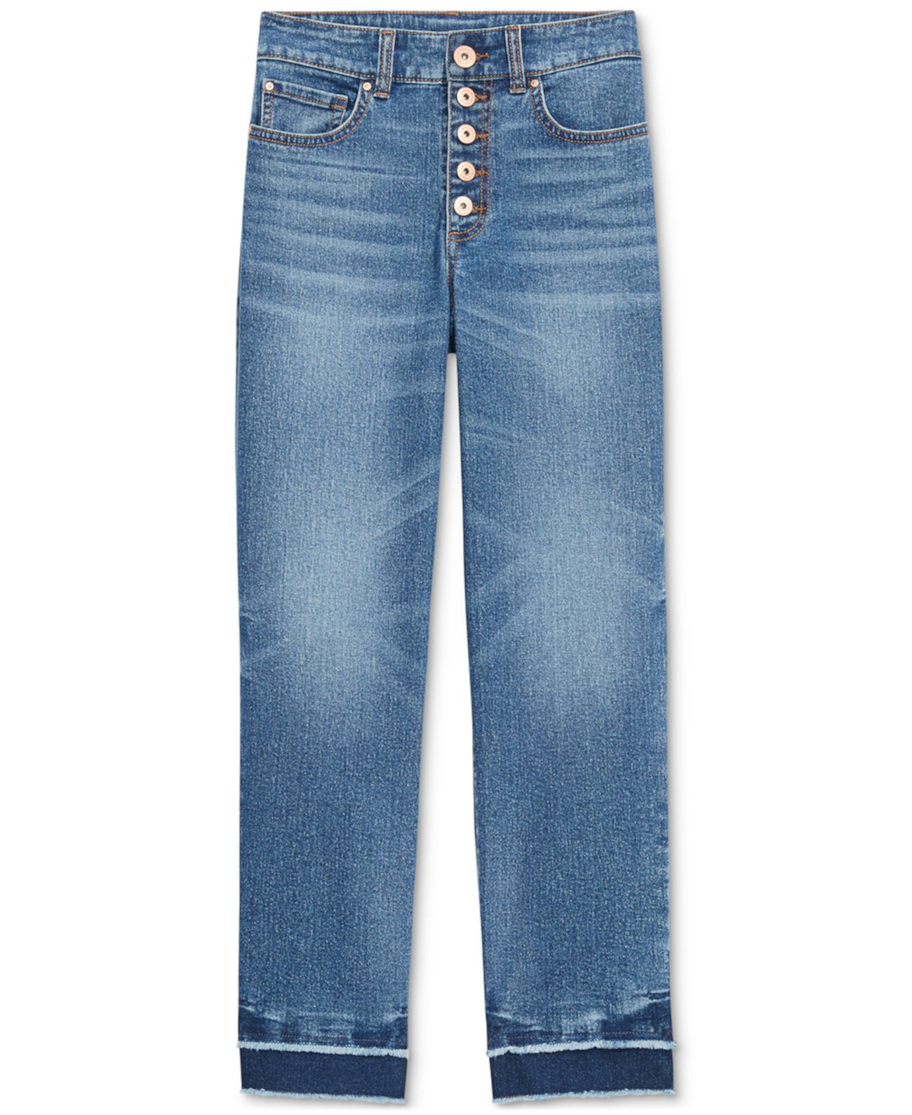 INC Ripped Straight-Leg Jeans, Created for Macy's INC International Concepts