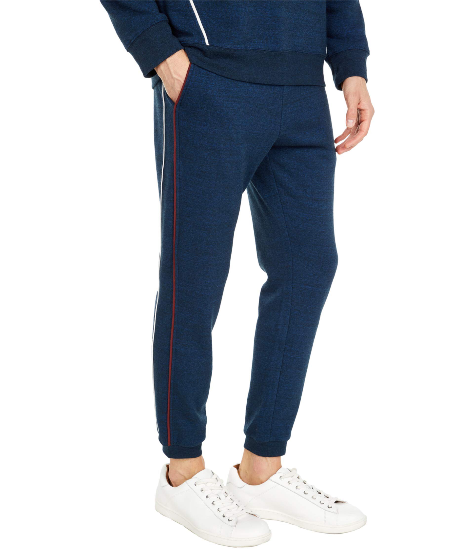 Tobias Tri-Blend Contrast Piping Joggers Threads 4 Thought