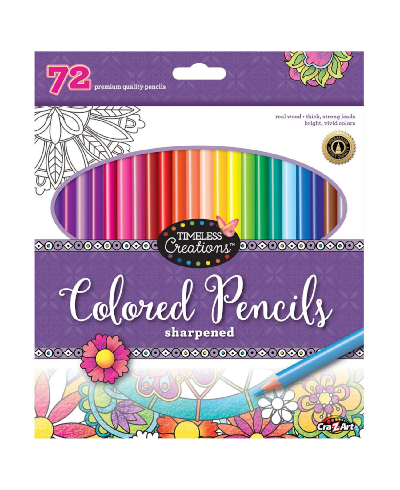 Цветные карандаши Car-Z-Art 72 графа Style Me Up!