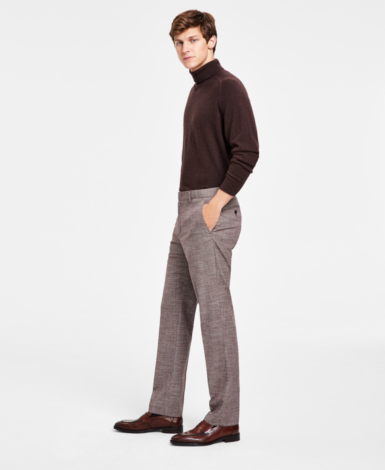 Мужские эластичные спортивные брюки современного кроя Tommy Hilfiger