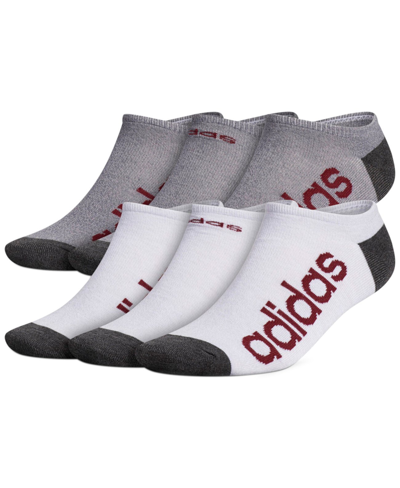 Мужские 6 пар носков Superlite Linear No-Show Adidas