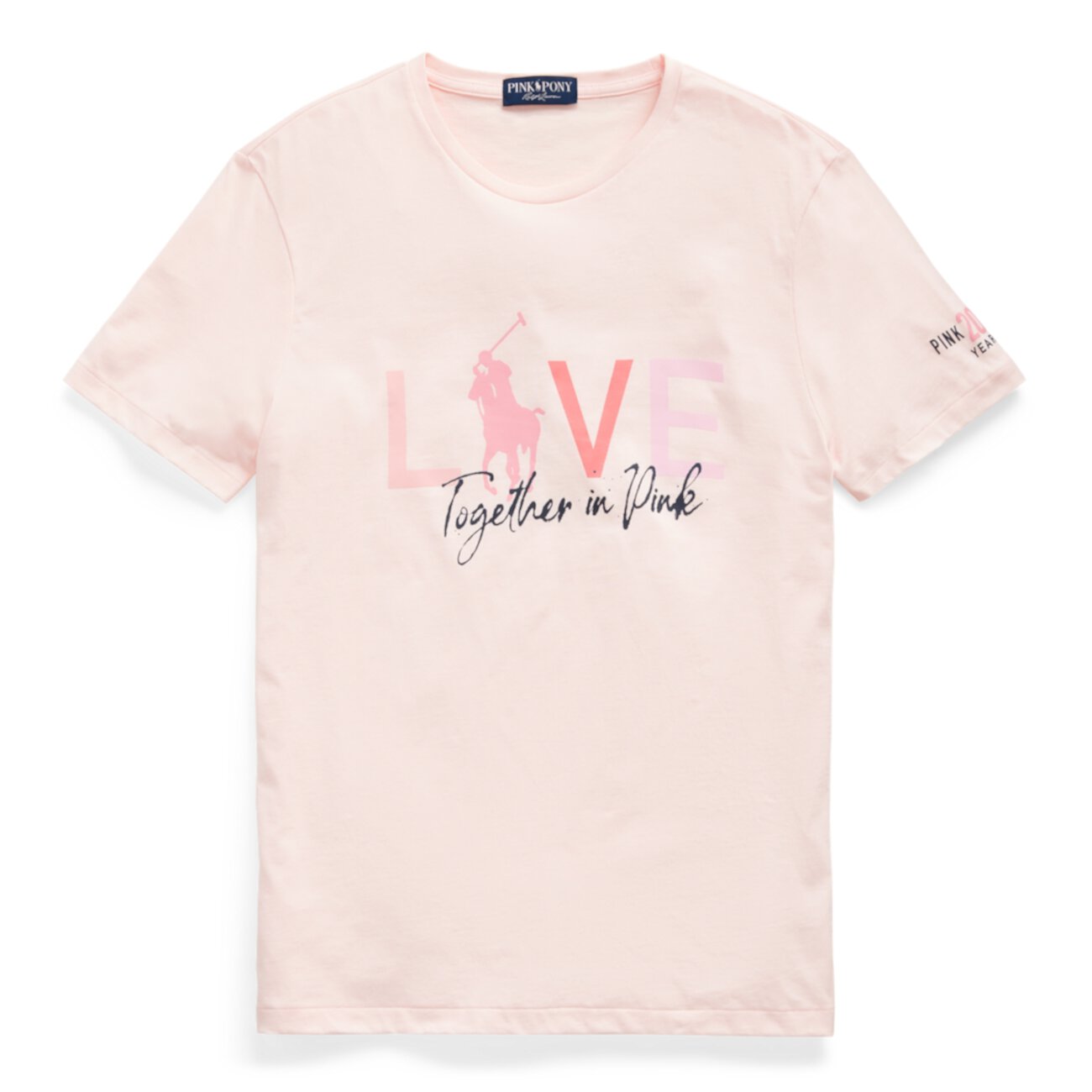 ralph lauren pink pony tshirt