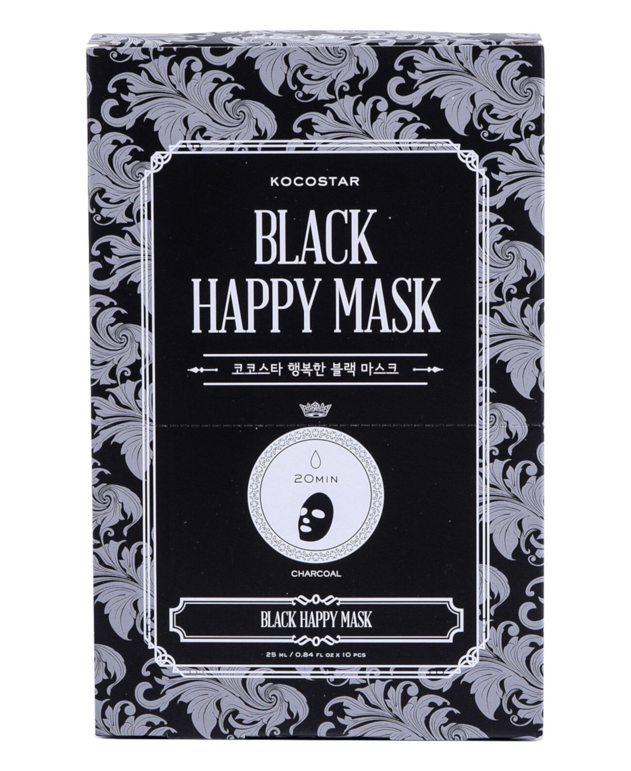 Черная маска счастья, 10 шт. В упаковке KOCOSTAR