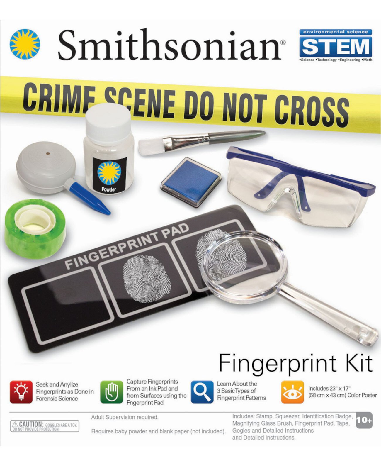 Смитсоновский набор отпечатков пальцев NSI