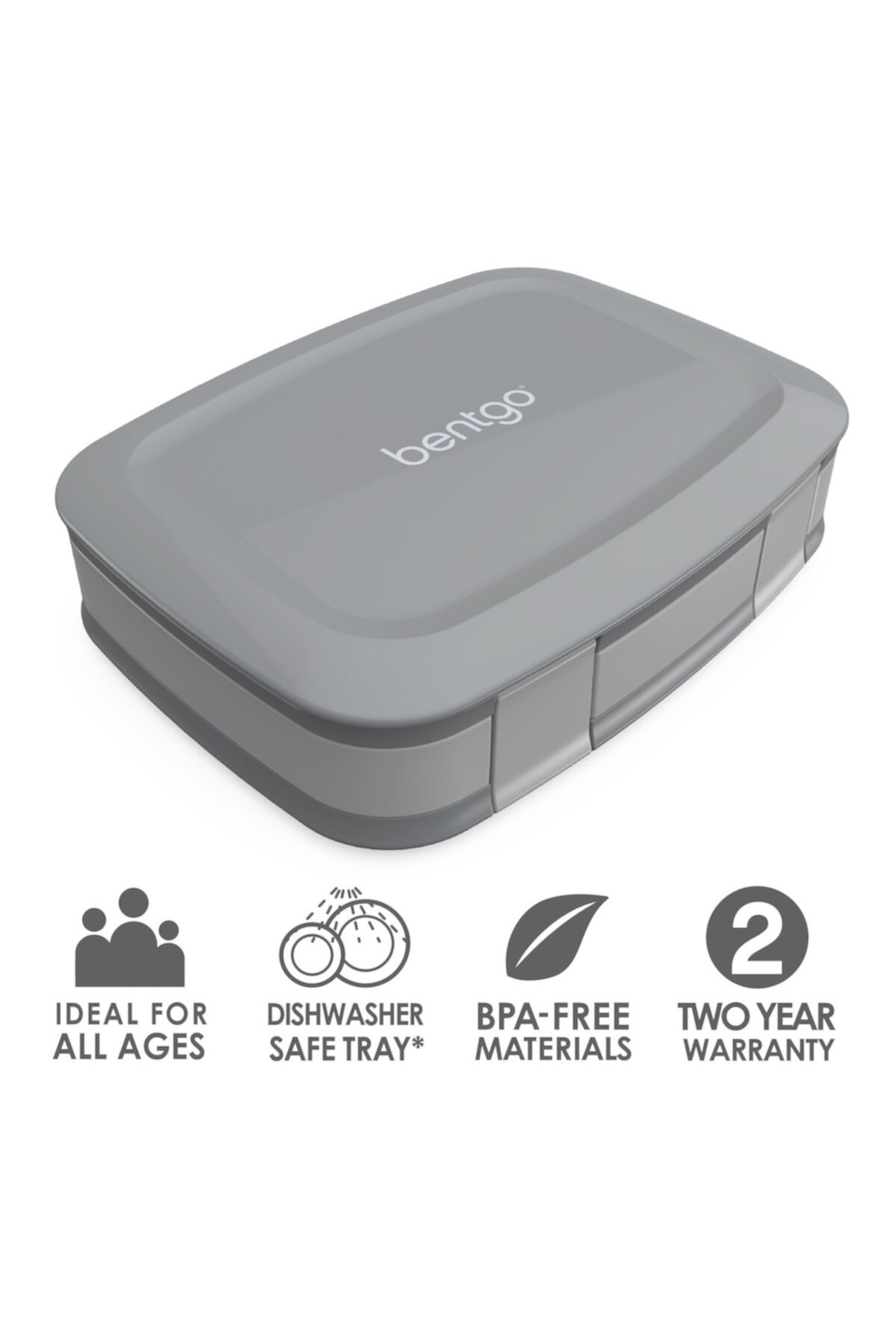 Bentgo Fresh Leakproof Lunch Box - Серый Bentgo