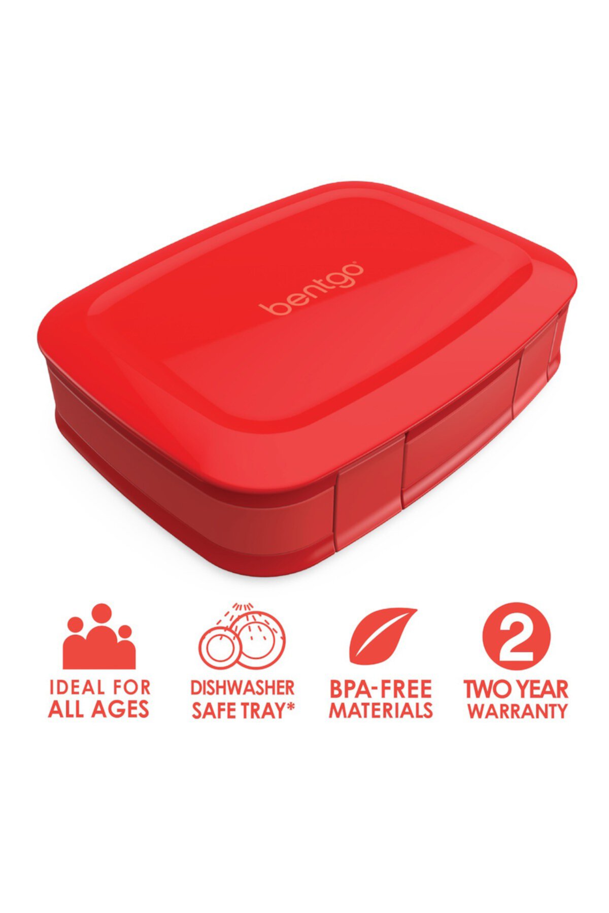Bentgo Fresh Leakproof Lunch Box - Красный Bentgo