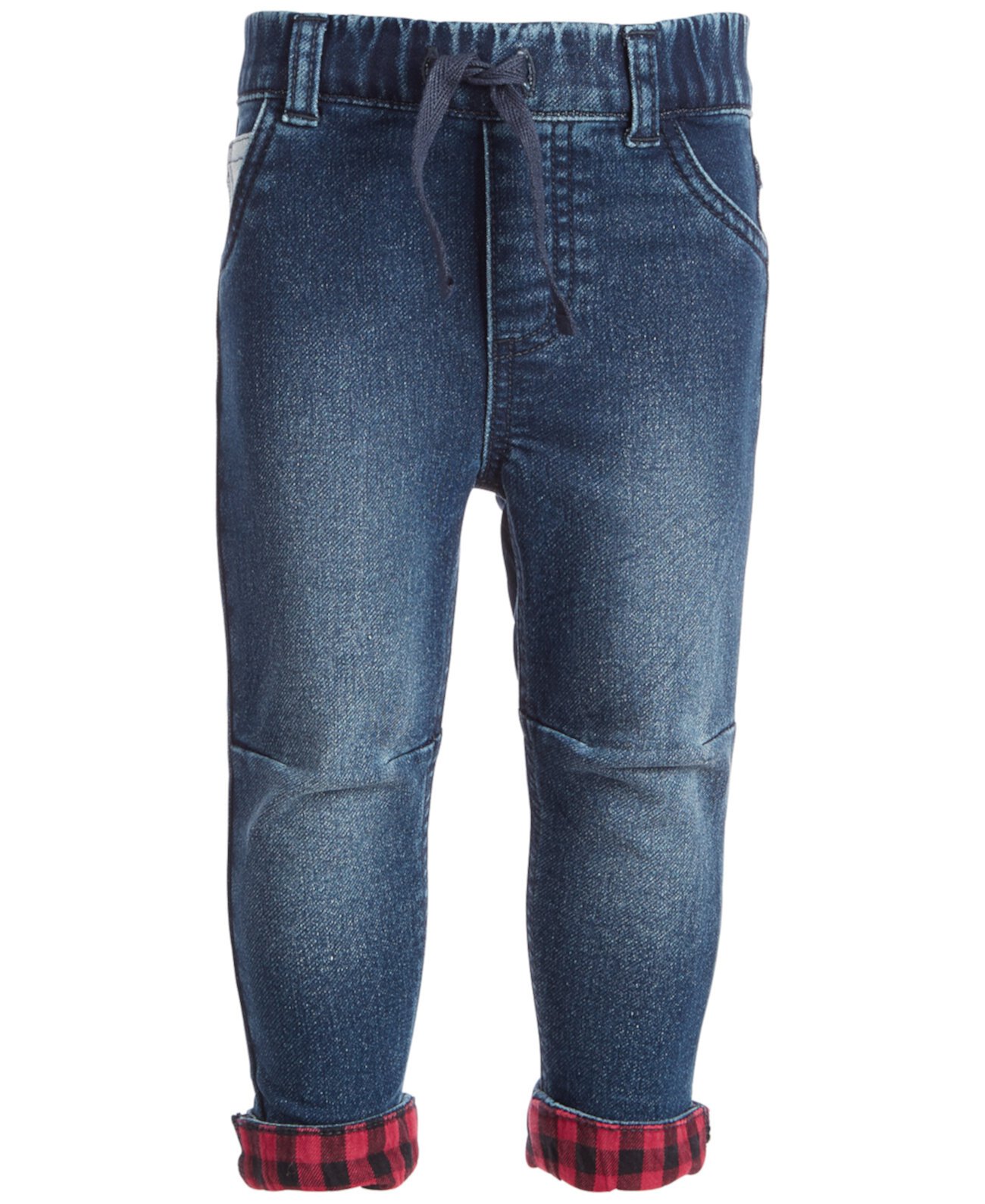 Фланелевые джинсы для мальчиков с манжетами, созданные для Macy's First Impressions