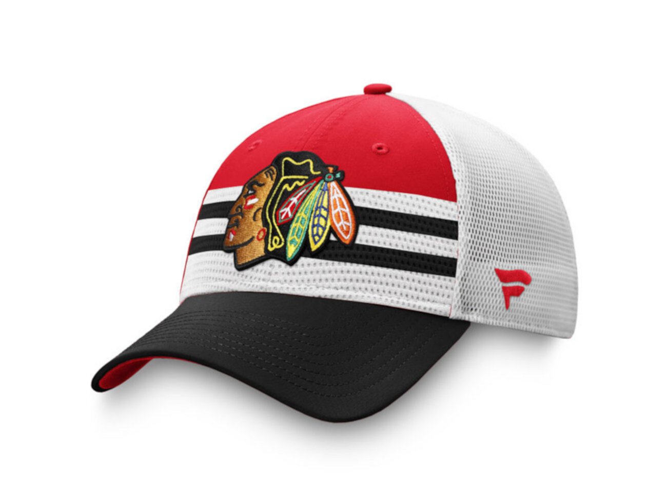 Бейсболка Chicago Blackhawks 2020 Draft Trucker Cap Authentic NHL Headwear