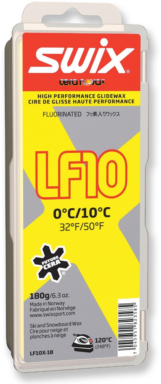 LF10 Воск с низким содержанием фтора - 32+ градусов F - 180 г Swix