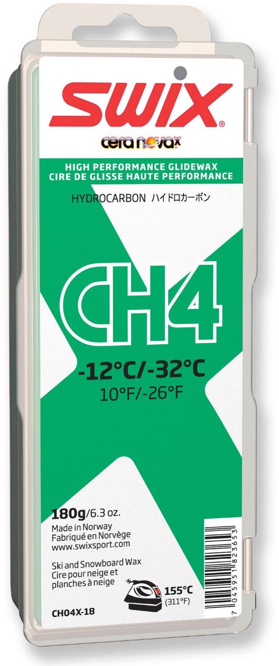 CH4 Hydrocarbon Wax -26 to +10 Degrees F - 180g Swix