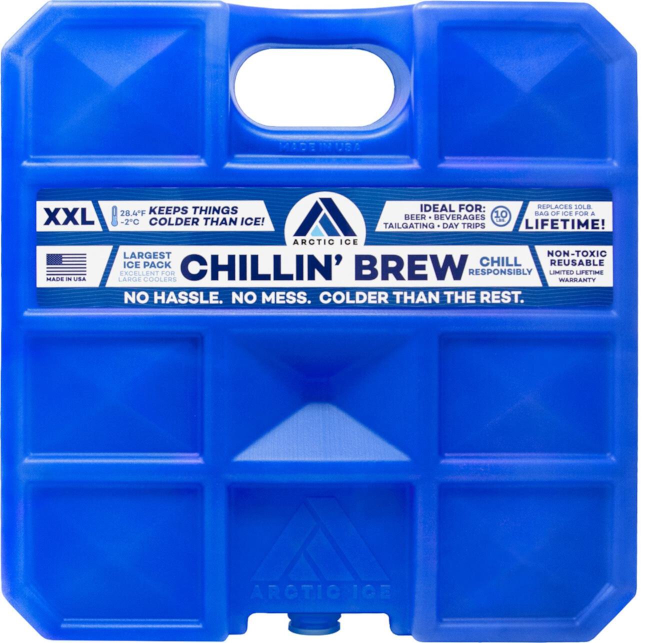 Chillin' Brew Ice Pack - 10 lbs. Arctic Ice