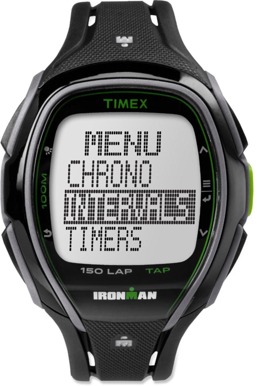 Цифровые часы Ironman Sleek с шагом 150 кругов Timex