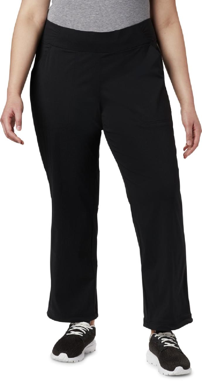 Anytime Casual Relaxed Pants - Black - Women's Plus Sizes Columbia