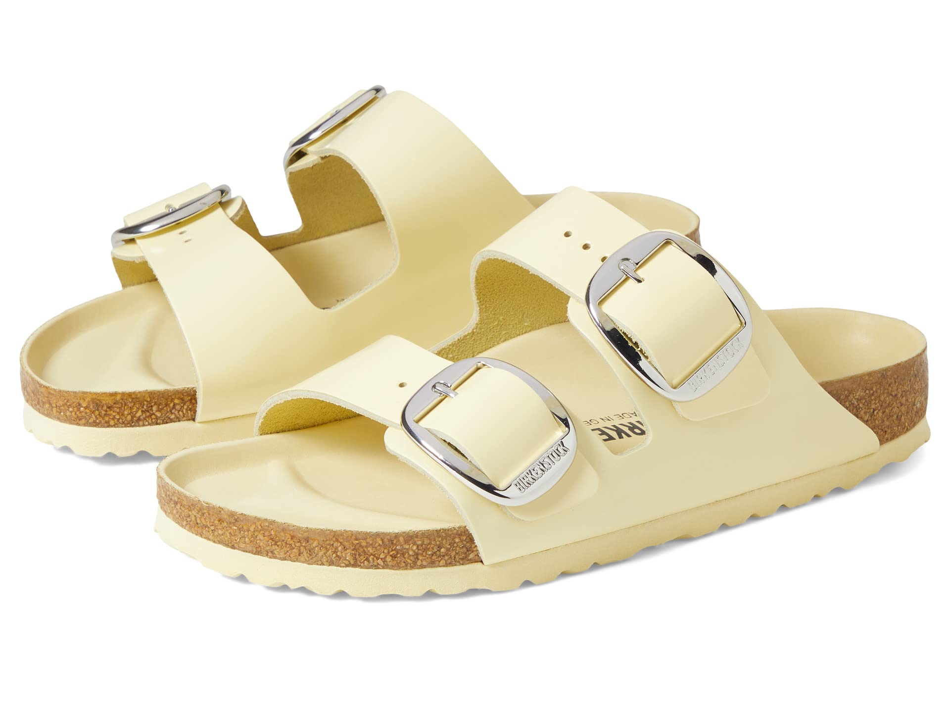 Сандалии Birkenstock Arizona с контурной стелькой и большой пряжкой для лета Birkenstock