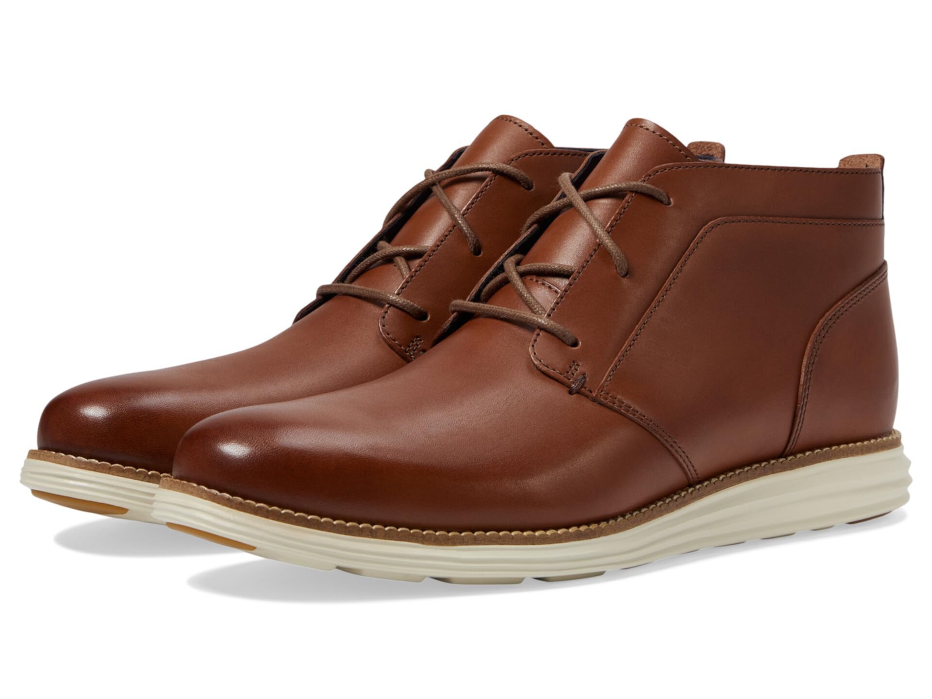 Ботинки Original Grand Chukka из гладкой кожи с текстильной подкладкой Cole Haan