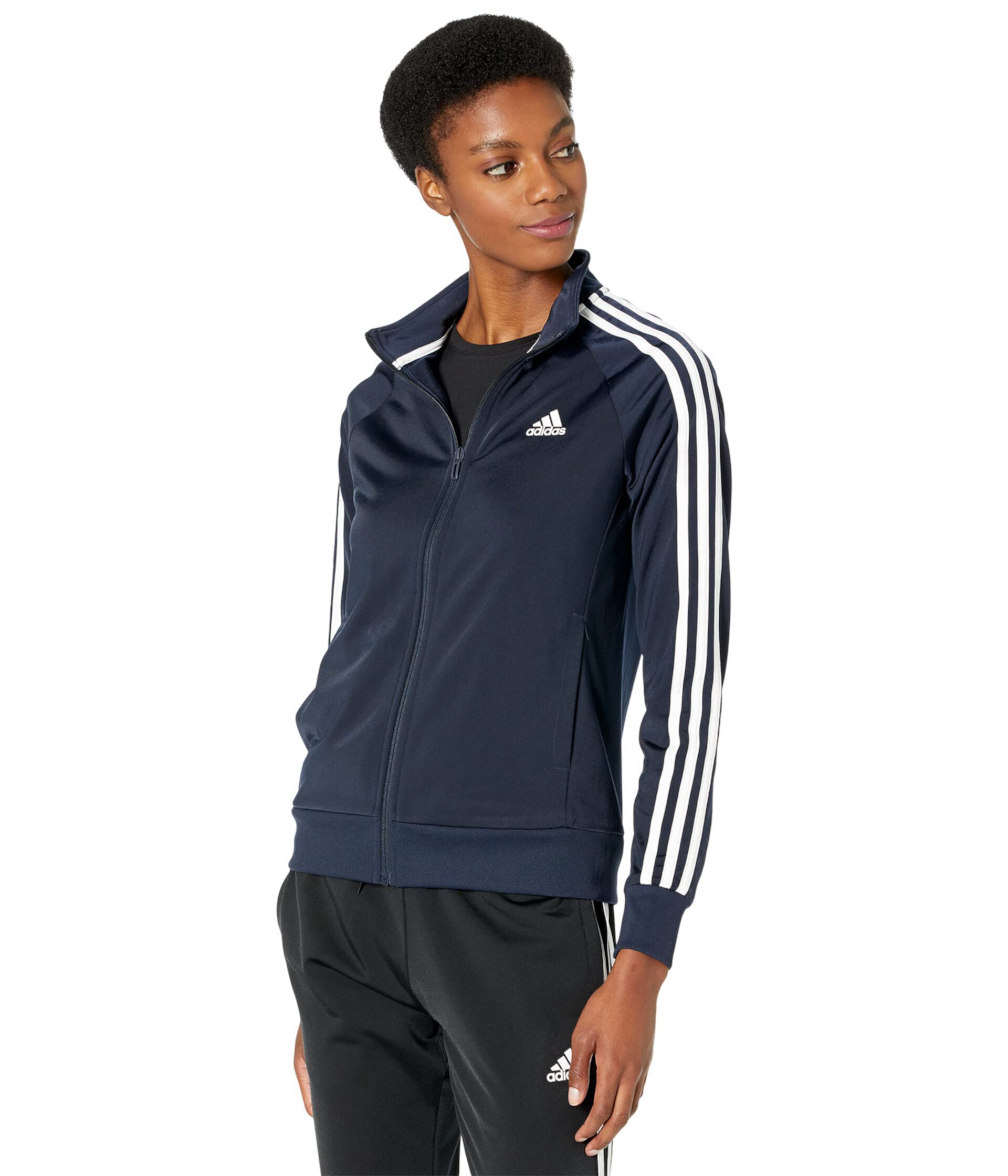 Спортивная куртка Adidas Essential 3-Stripes из переработанного полиэстера Adidas