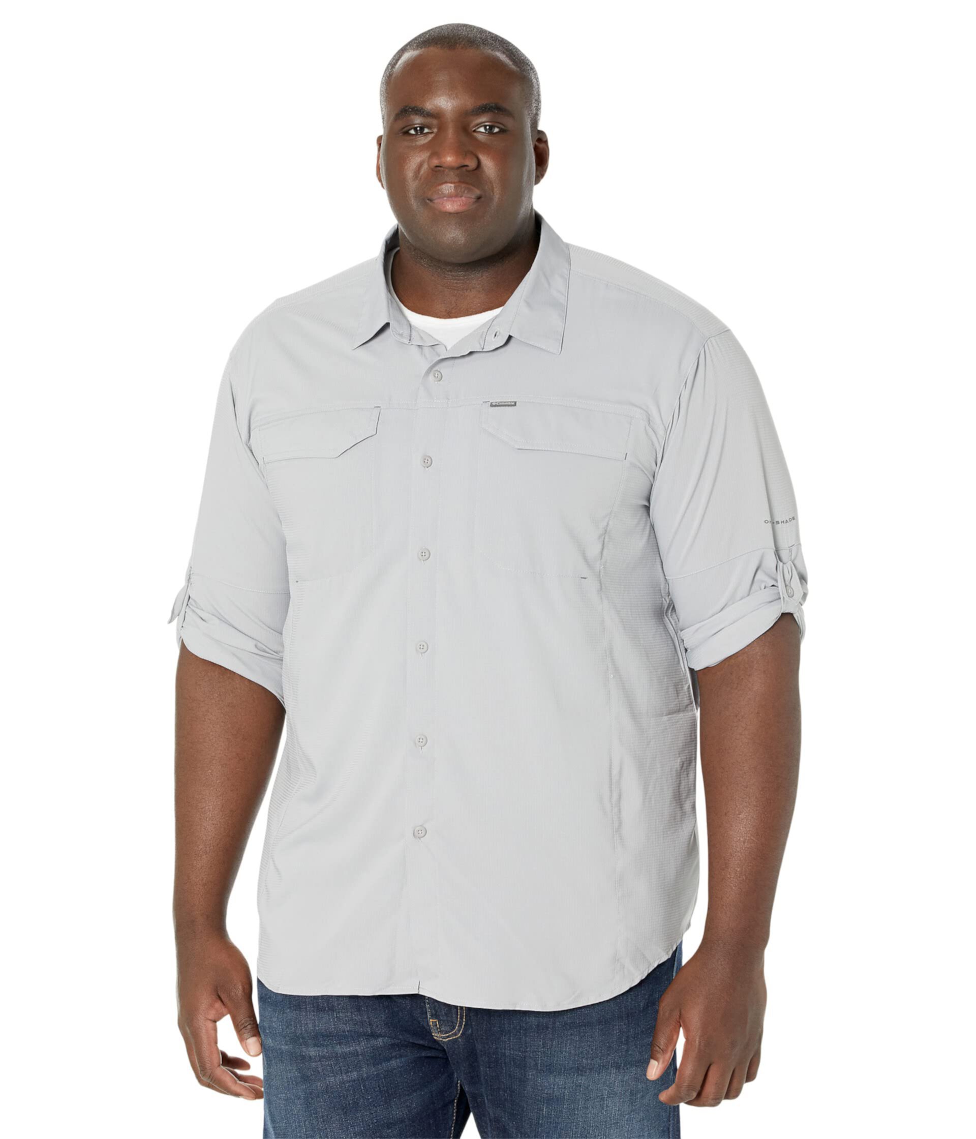 Рубашка с длинным рукавом Silver Ridge Lite Big and Tall Columbia